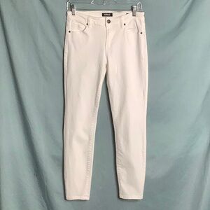 Buffalo David Bitton White Mid-Rise Ankle Jeans Size 6/28